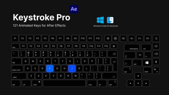 Keystroke Pro for - VideoHive 43682443