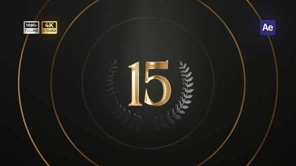 Anniversary Logo Reveal - VideoHive 56288730