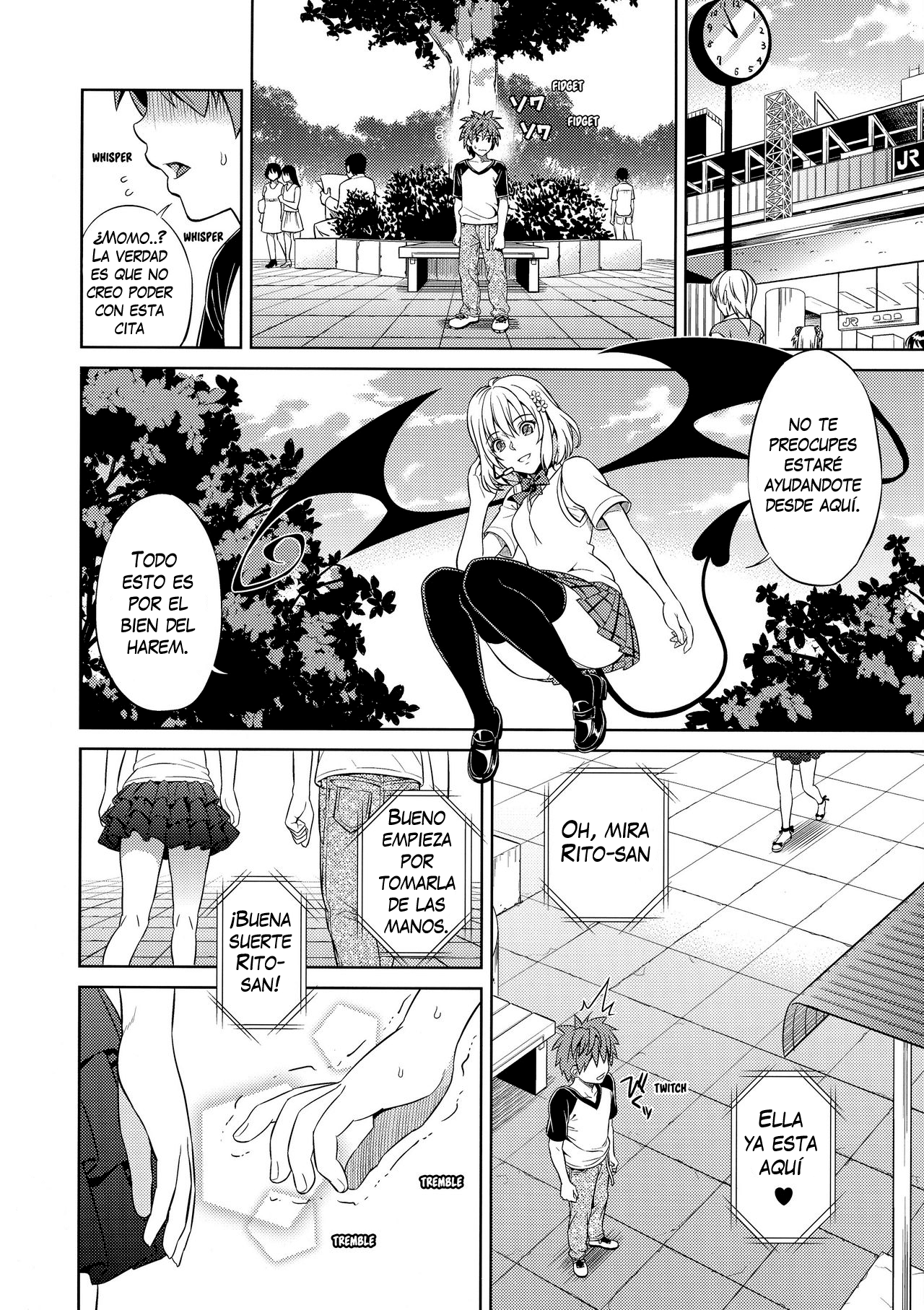 (C86) [ManiacStreet (Sugaishi, Oono)] Momoiro Operation (Harem Collection) (To LOVE-Ru) [Spanish] [Scan258] [Decensored]