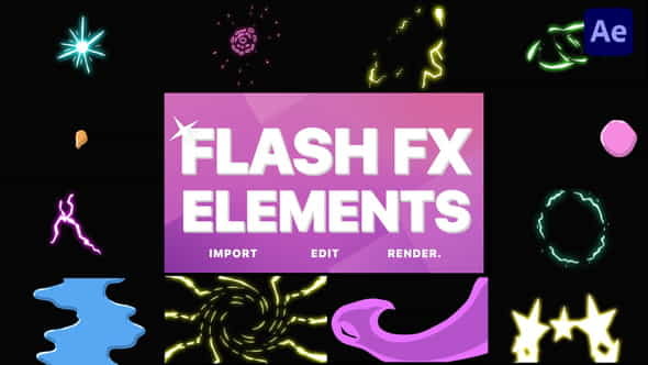 Flash FX Elements Pack | - VideoHive 32640433