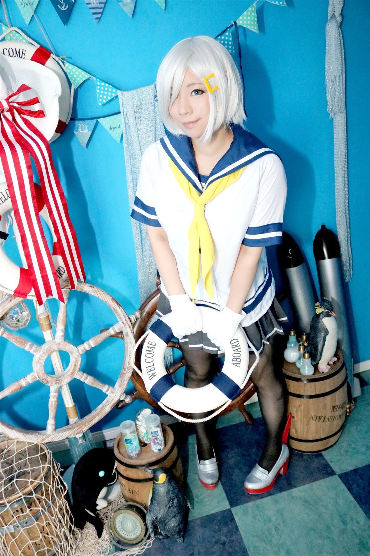 水も滴るいい浜風