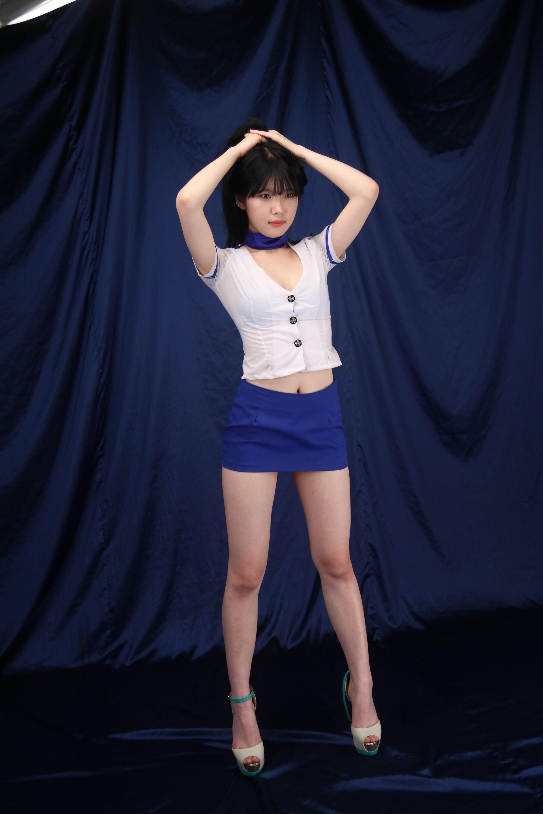 韩模人体 韩模汉娜（한나）人体私拍套图(48)