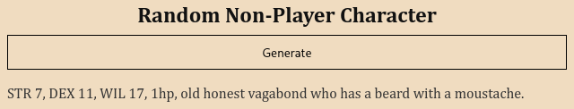 random npc
