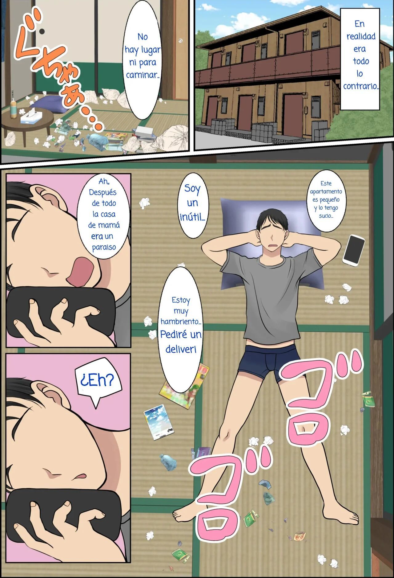 [Benii Kenkyuujo] Zoku Kaseifu Yondara Haha ga Kita [Spanish] [La Blu Rubia]