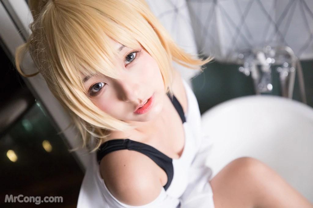 Coser@神楽坂真冬 Vol.036: 电子相册-白贞德《Swimingthedrea》(150 photos)(127)