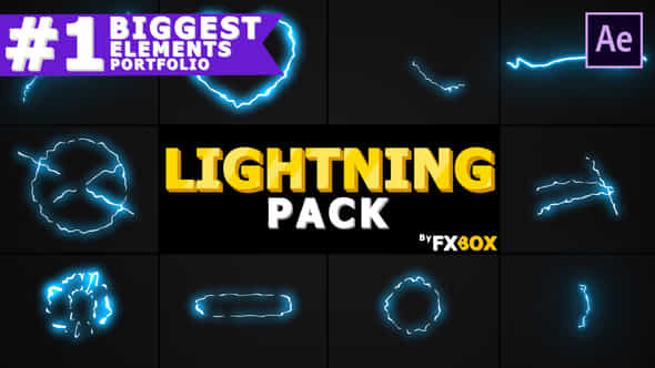 Lightning Elements - VideoHive 23442693
