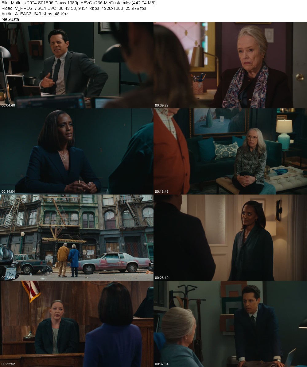 Matlock 2024 S01E05 Claws 1080p HEVC x265-MeGusta