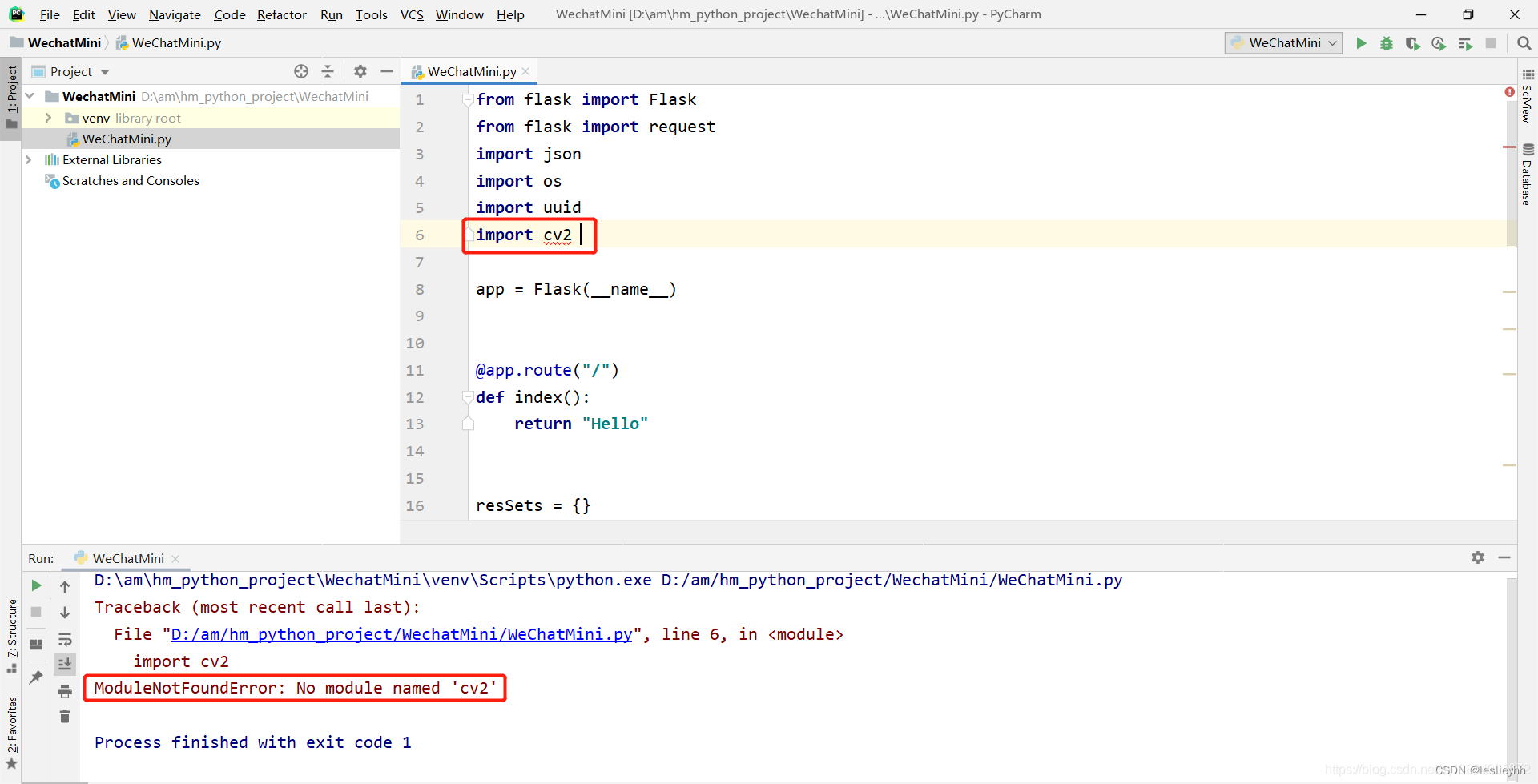 ModuleNotFoundError: No module named 'Queue'