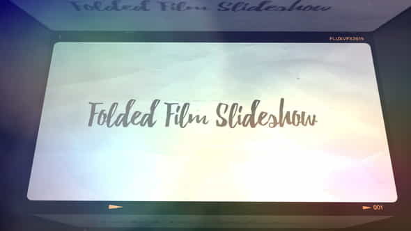 Folded Film Slideshow - VideoHive 23469677