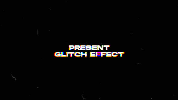 Glitch Titles After Effects - VideoHive 51845786