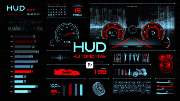 HUD Automotive - VideoHive 44688538