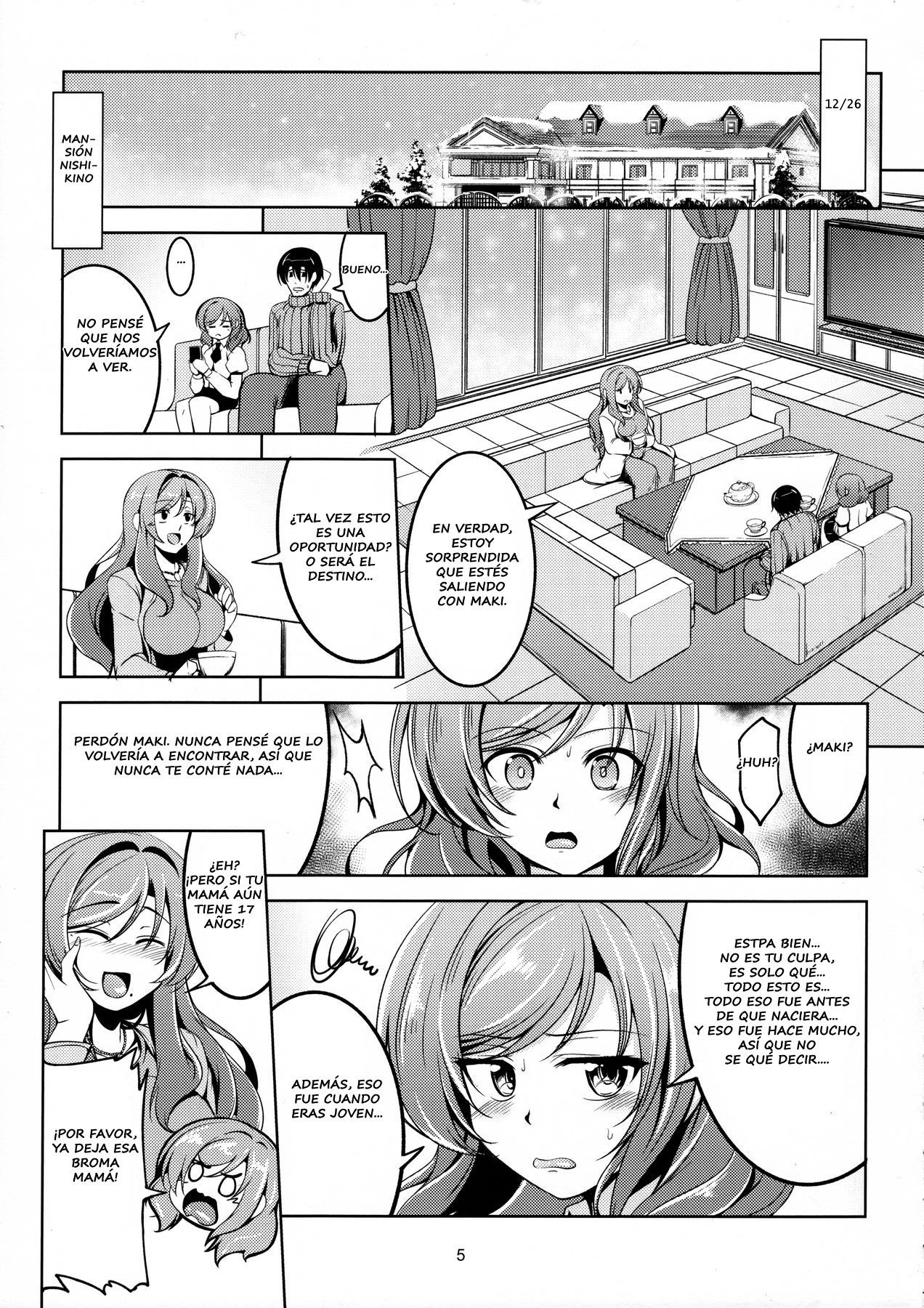 (C90) [WindArTeam (WindArt)] Koi Hime Love Maki!! 4 (Love Live!) [Spanish]