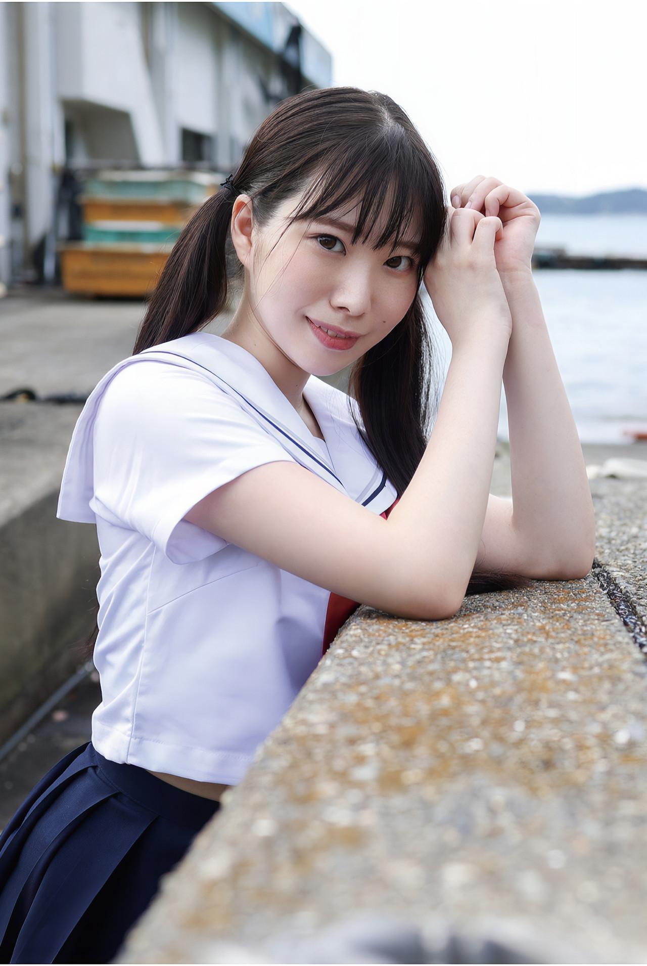 Kozue Minami 美波こづえ, オフィシャルグラビア写真集 [波の音] Set.01(10)