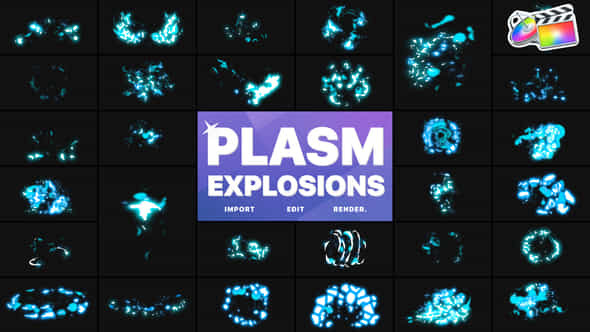 Plasm Explosions - VideoHive 45549633