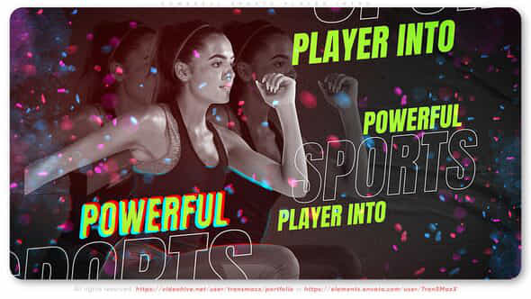 Powerful Sports Player - VideoHive 42147651