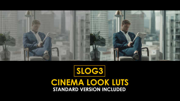 Slog3 Cinema Look And Standard Luts - VideoHive 50922866