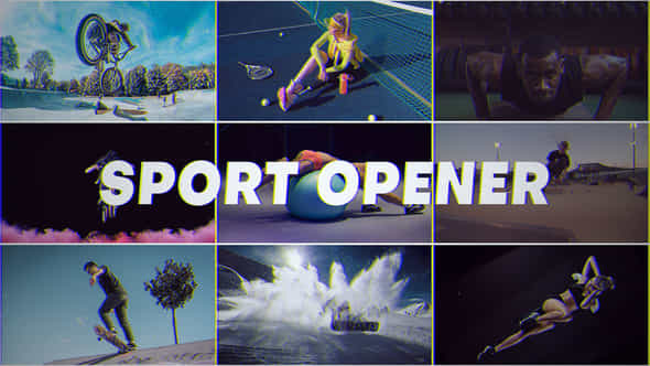 Sport Opener - VideoHive 54509681