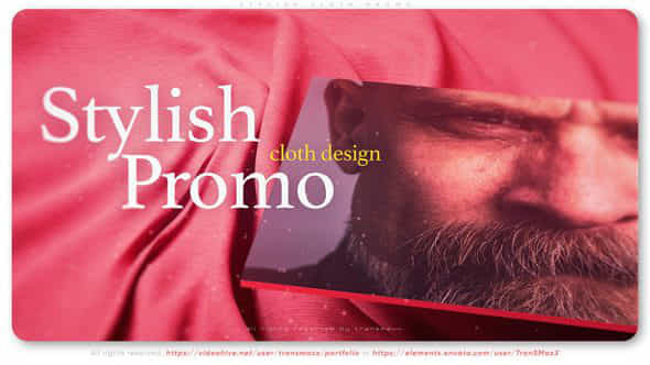 Stylish Cloth Promo - VideoHive 45024844