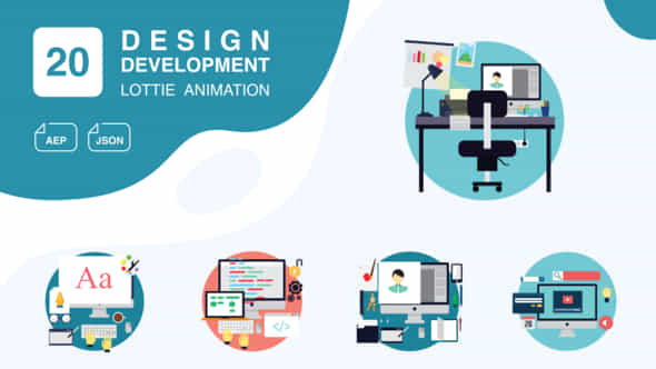 Design And Development Animation Vol2 After Effects - VideoHive 48840095