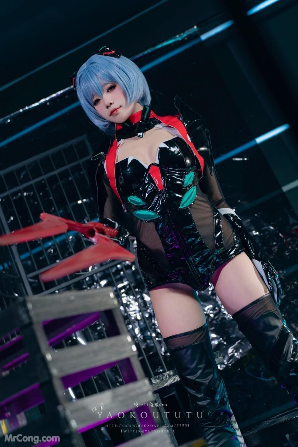 Coser@黏黏团子兔:『黑凌波』&小剧场 (50 photos )(3)