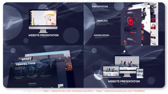 Clear Website Presentation - VideoHive 40498921