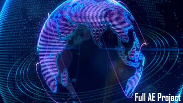 Cyber Earth - VideoHive 3589211