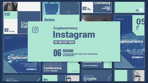 Cryptocurrency Promotion Instagram - VideoHive 38810746
