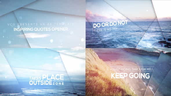 Inspiring Quotes - VideoHive 13913827