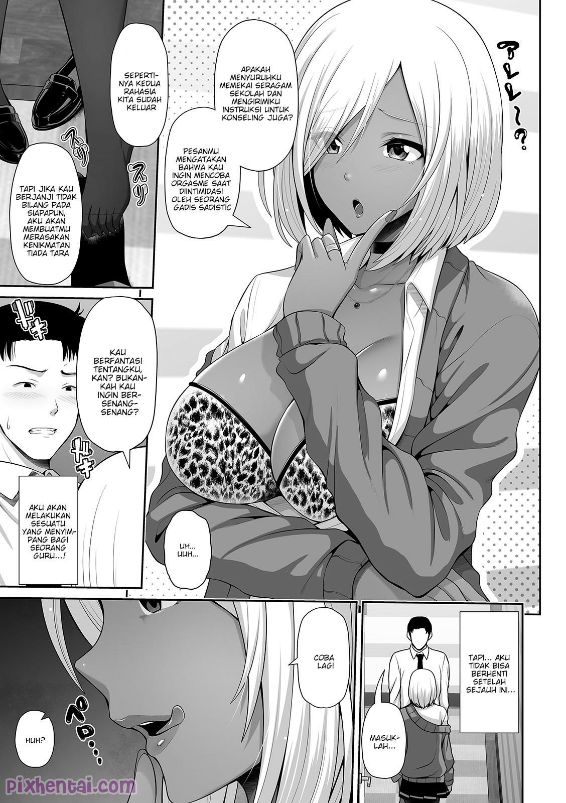 Komik Hentai This Dark Skinned Gal Student is really Good at Training Men Manga XXX Porn Doujin Sex Bokep 03