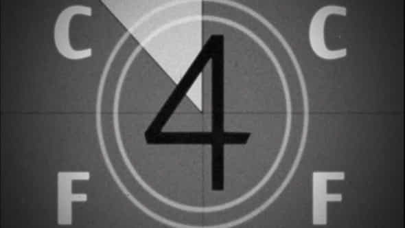 Film Leader Countdown Clock - VideoHive 357196