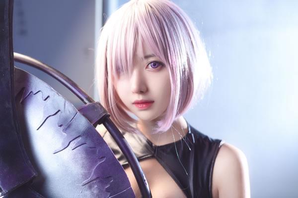 高颜值coser Shika小鹿鹿-玛修(2)