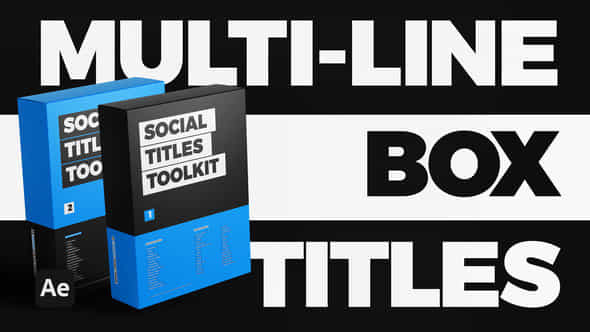Social Titles Toolkit - VideoHive 45697675