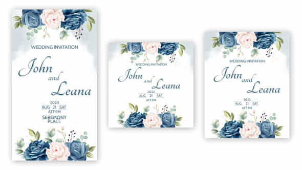 Wedding Invitation 4 - VideoHive 44938367