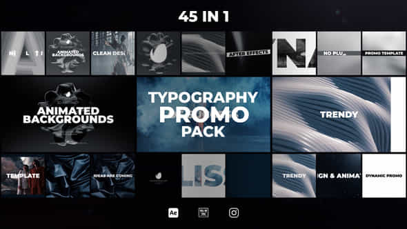 Typography Promos - VideoHive 37286902