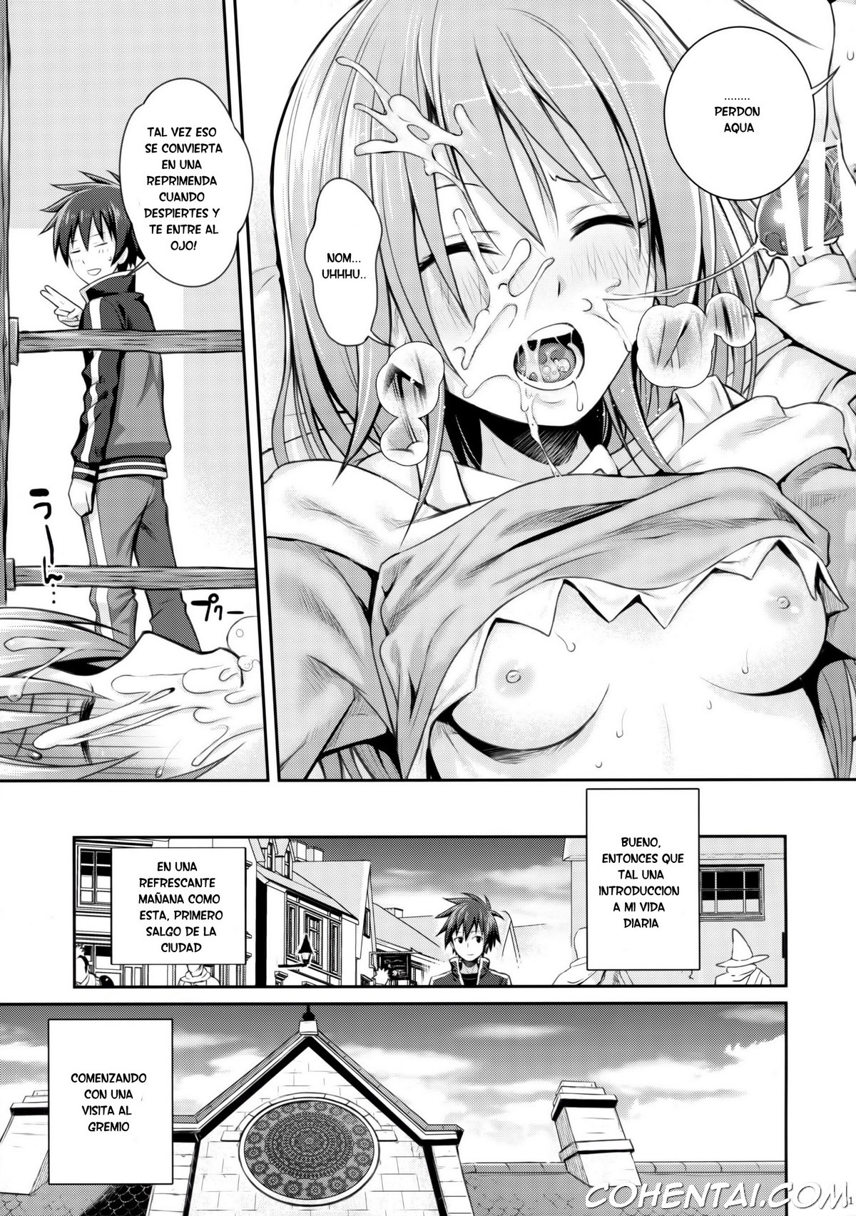 CHOYGEDO! (Kono Subarashii Sekai ni Syukufuku o!) xxx comics manga porno doujin hentai español sexo 