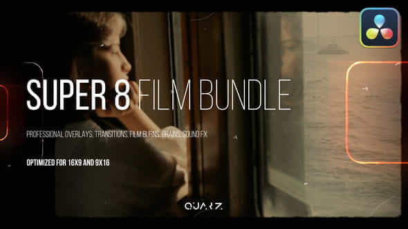 Super 8 Film Bundle For Davinci Resolve - VideoHive 52834901