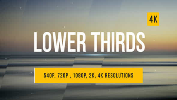 Lower Thirds - VideoHive 14954551