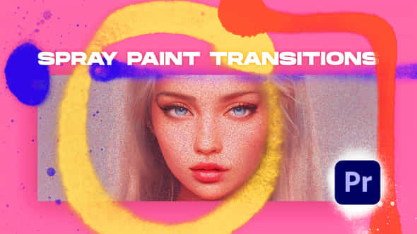 Spray Paint Transitions - VideoHive 46581234