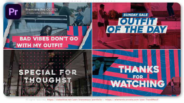 Urban Outfit Promo - VideoHive 54207999