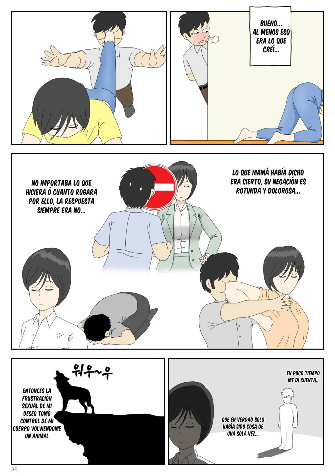 [Mizuarai no kai] Onaneta Kaa-san 2  Mamá es mi material para masturbación 2 [Spanish] [Chompita]