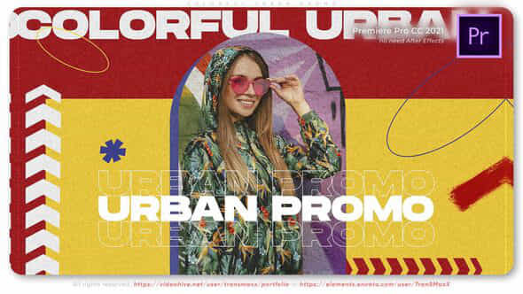 Colorful Urban Promo - VideoHive 38759535