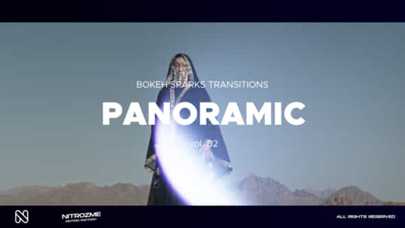 Bokeh Panoramic Transitions - VideoHive 47452471