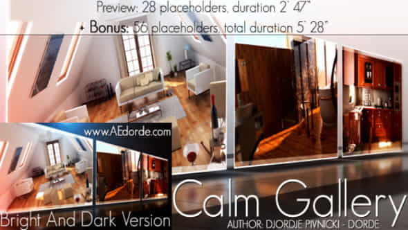 Calm Gallery - VideoHive 709009