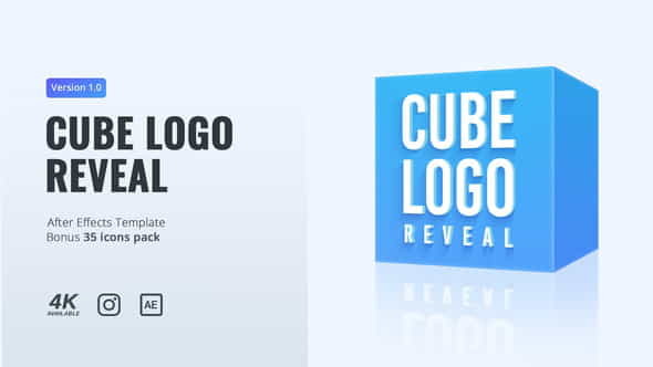 Cube Logo Reveal - VideoHive 29724058