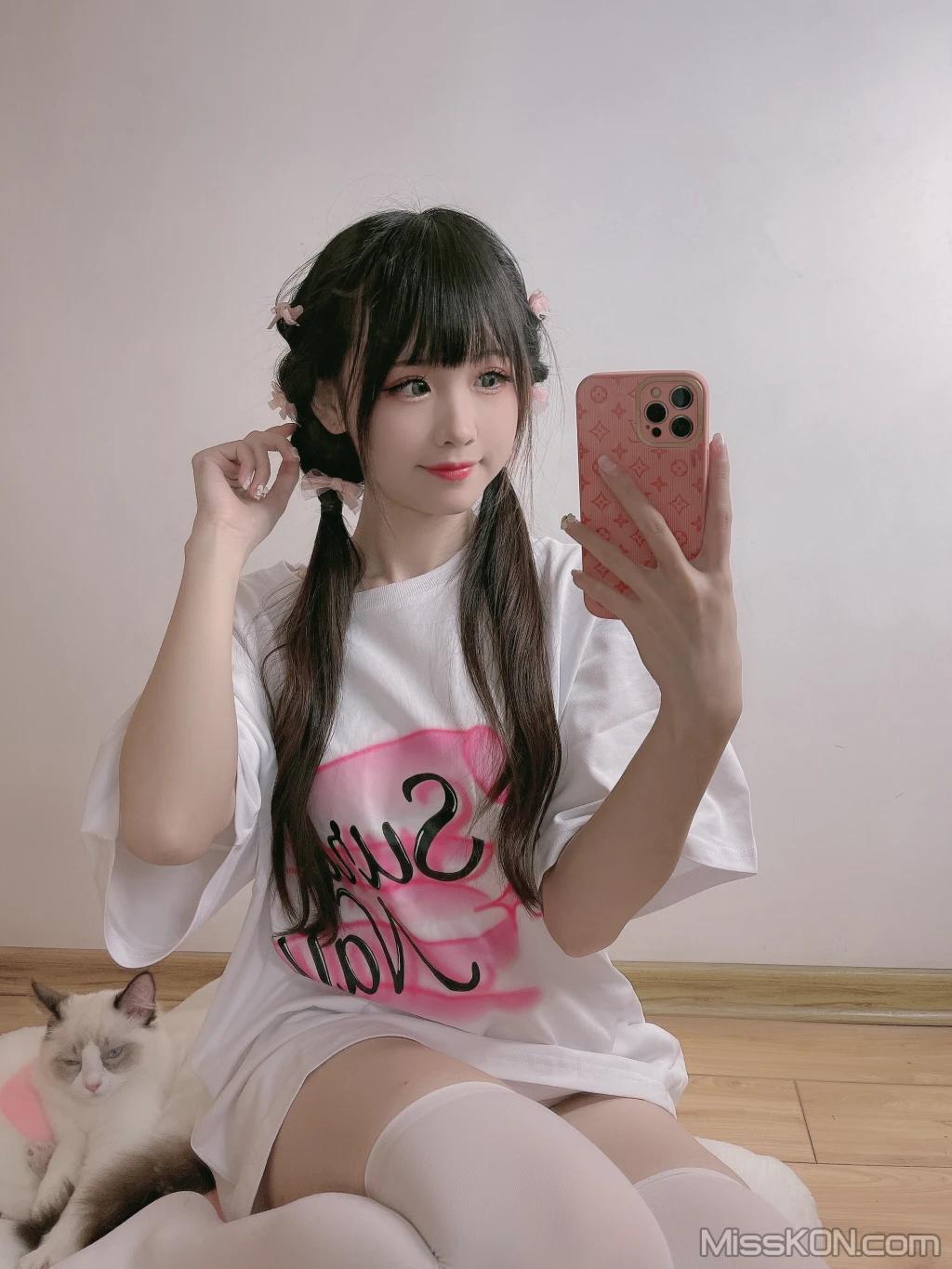 Coser@miko酱ww: mikoの白丝01 (241 photos)(31)