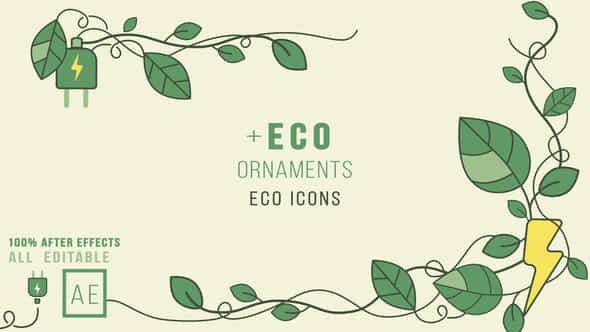 Eco Icons plus - VideoHive 47052457