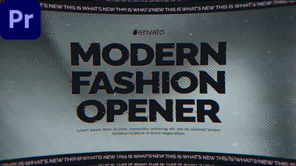 Modern Fashion Opener - VideoHive 42645258