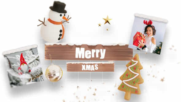 Christmas Greetings Opener - VideoHive 41689632