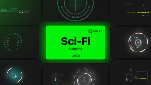 Sci-Fi UI Elements - VideoHive 46400679