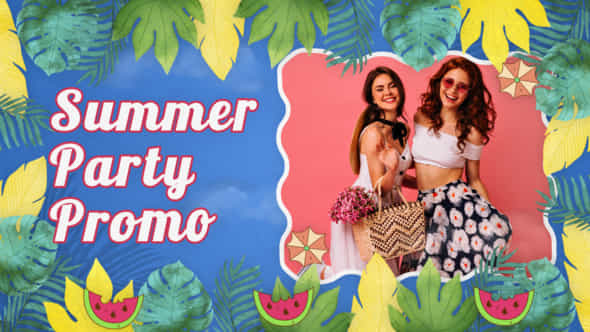 Summer Party Promo - VideoHive 46706591